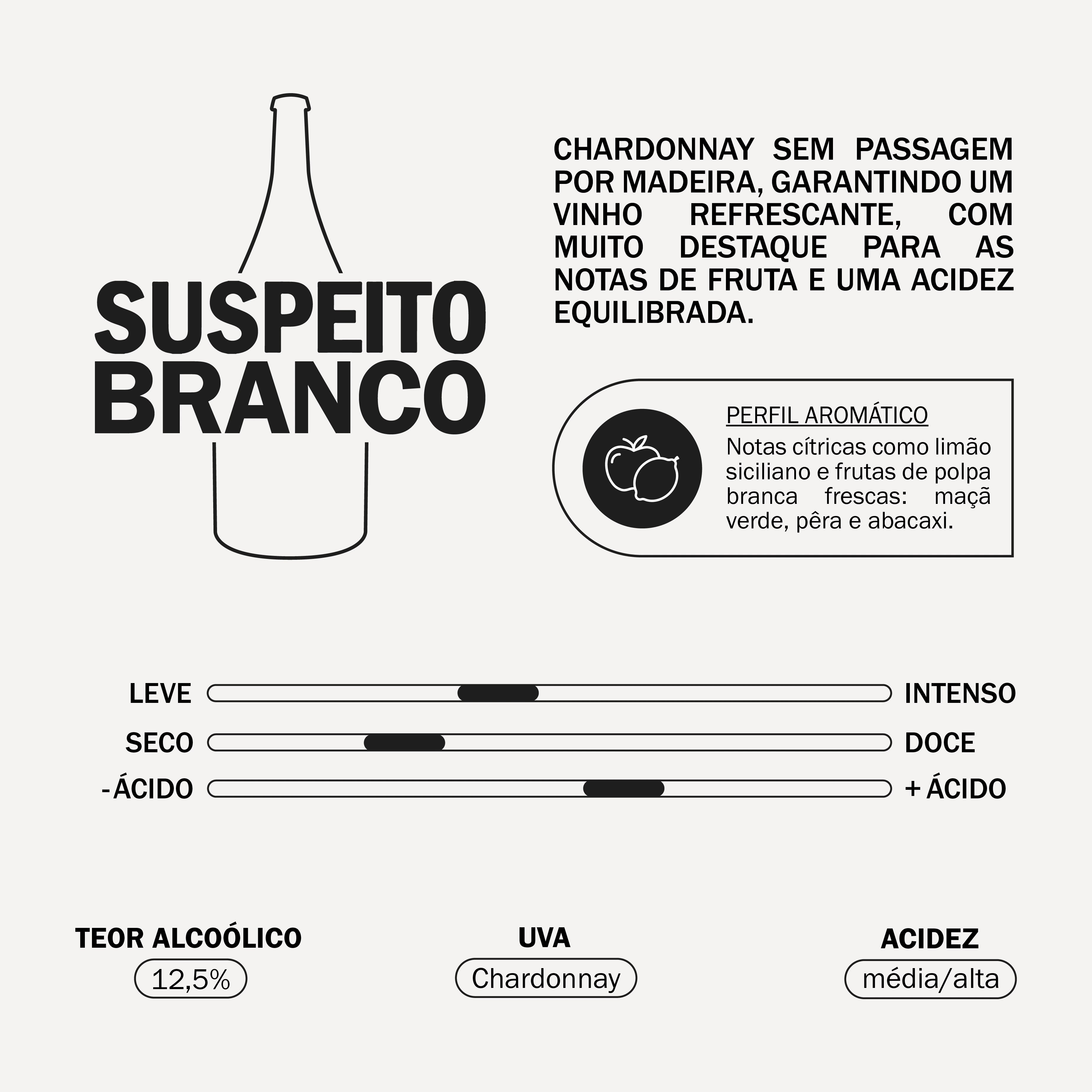 Vinho Branco 750ml